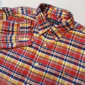 Ralph Lauren Men's Multicolor Plaid Shirt